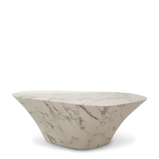 Купить Журнальный столик Oval Marble Look Coffee Table в интернет-магазине roooms.ru