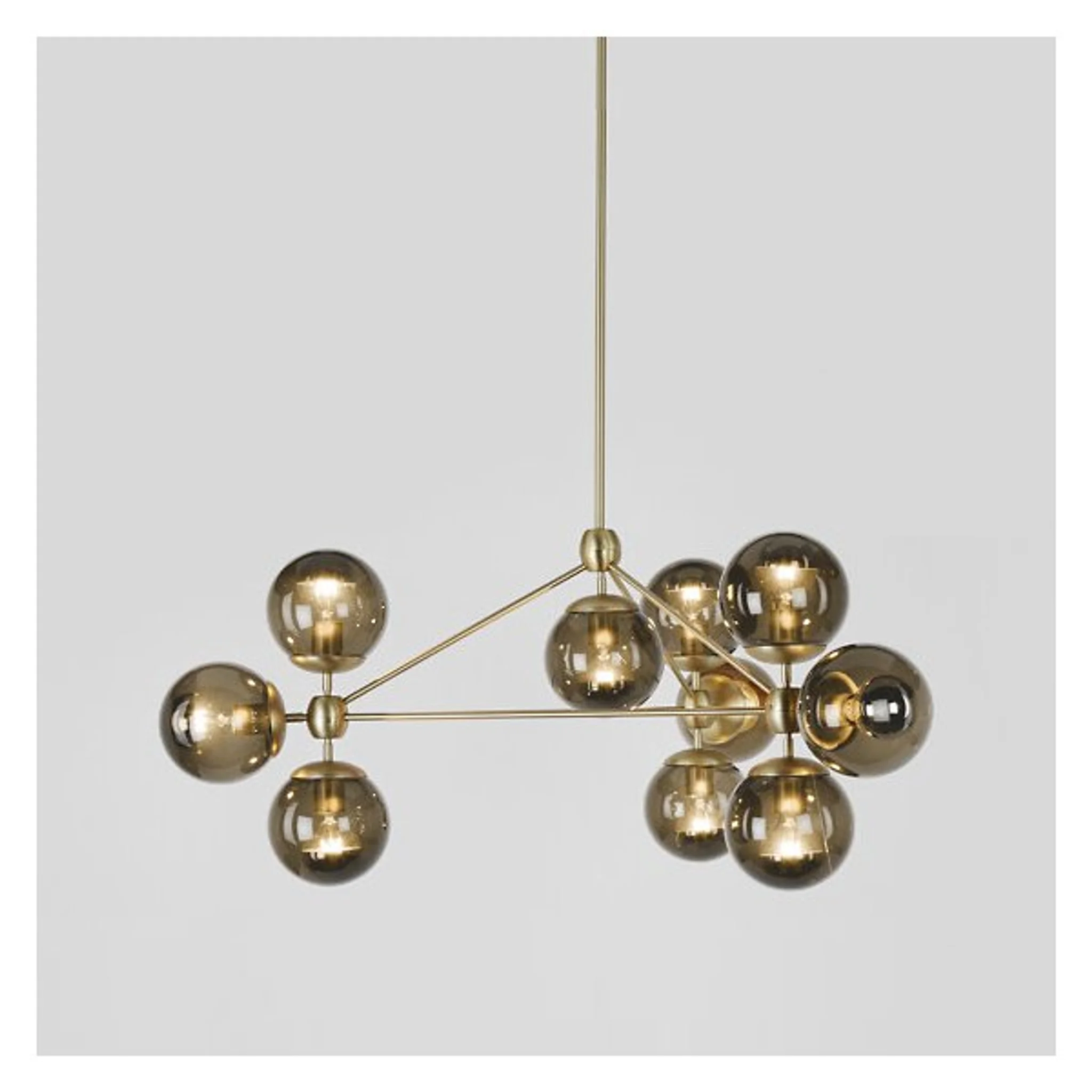 Купить Люстра Modo 3 Sided Chandelier - 10 Globes в интернет-магазине roooms.ru