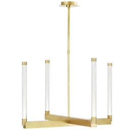Natural Brass 24" Integrated LED 90 CRI 2700K 120V