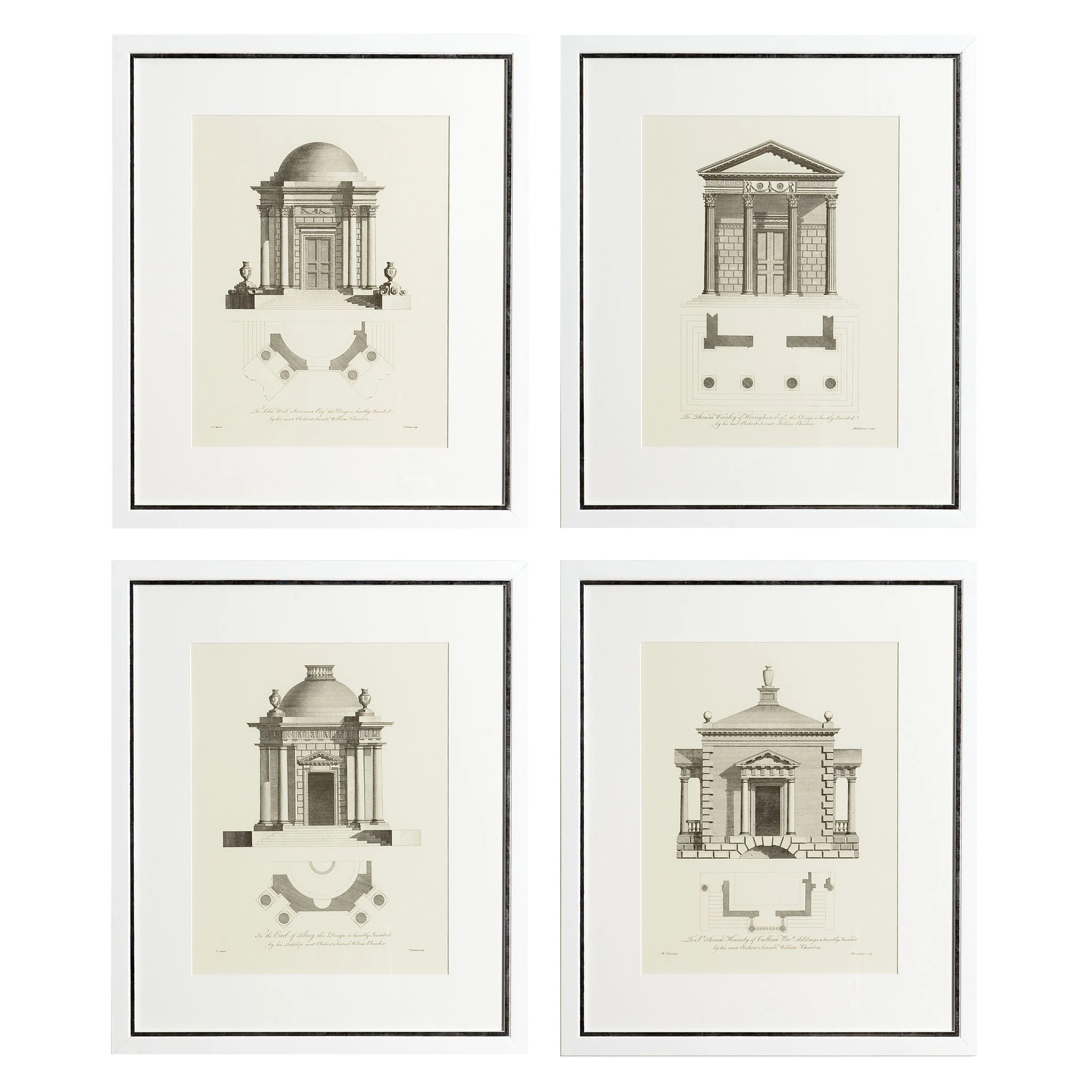 Купить Набор постеров Prints Architecture set of 4 в интернет-магазине roooms.ru