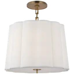 Soft Brass 22" x 25" x 17.5" Linen