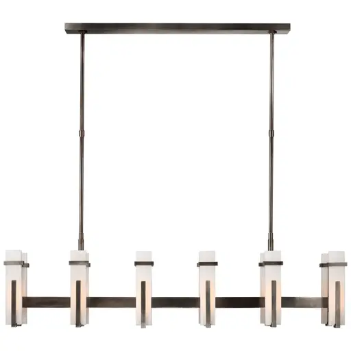 Купить Люстра Malik Large Linear Chandelier в интернет-магазине roooms.ru