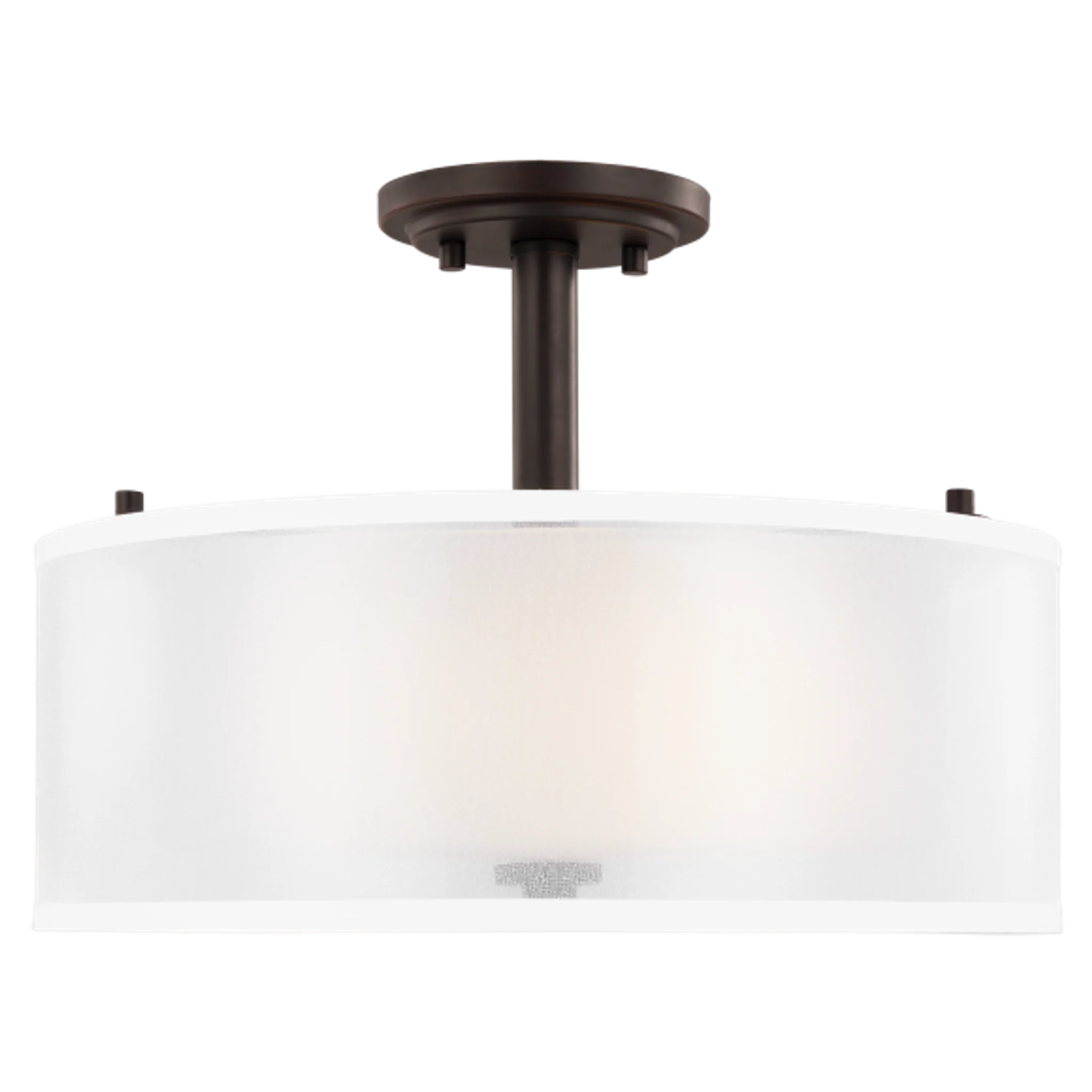 Купить Накладной светильник Elmwood Park Two Light Semi-Flush Mount в интернет-магазине roooms.ru