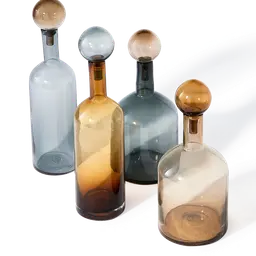 Cognac Full coloured glass