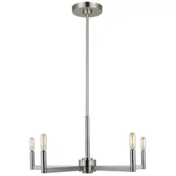 Brushed Nickel Bulb(s) Not Included