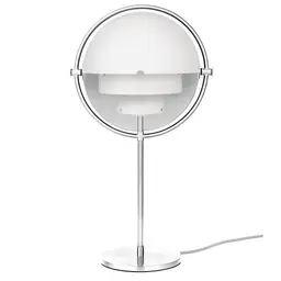 Chrome with White Semi Matt