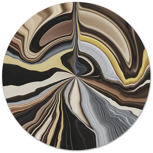 Купить Коврик Liquid Layers Round Area Rug в интернет-магазине roooms.ru