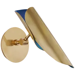 Soft Brass and Riviera Blue