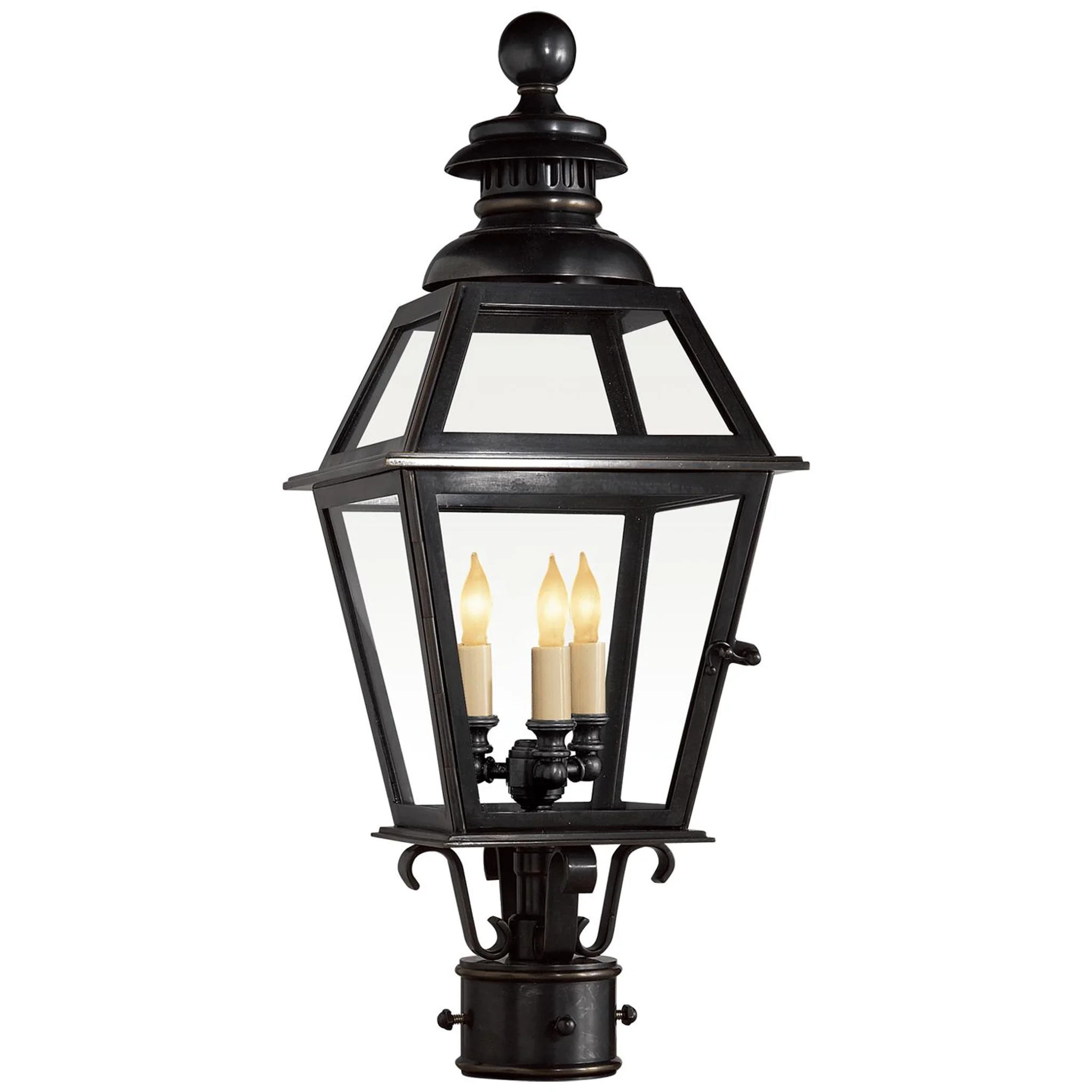 Купить Уличный фонарь Chelsea Medium Post Lantern в интернет-магазине roooms.ru