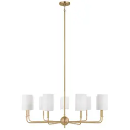 Satin Brass LED Bulb(s) Included