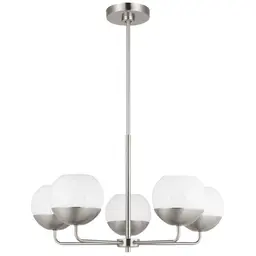 Brushed Nickel Bulb(s) Not Included