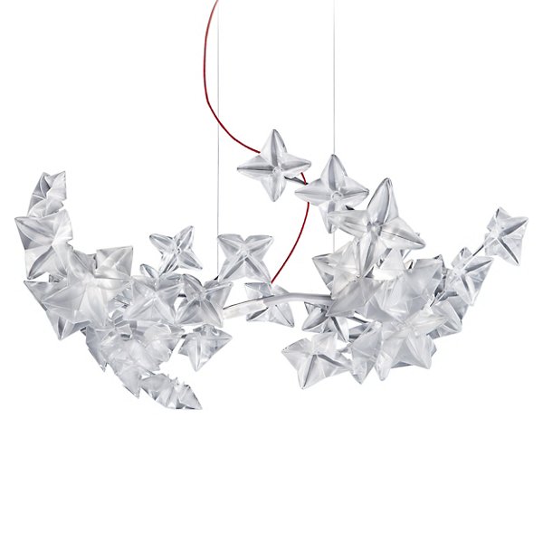 Купить Подвесной светильник Hanami Linear Suspension by Slamp(Red/21 In)-OPEN BOX RETURN в интернет-магазине roooms.ru