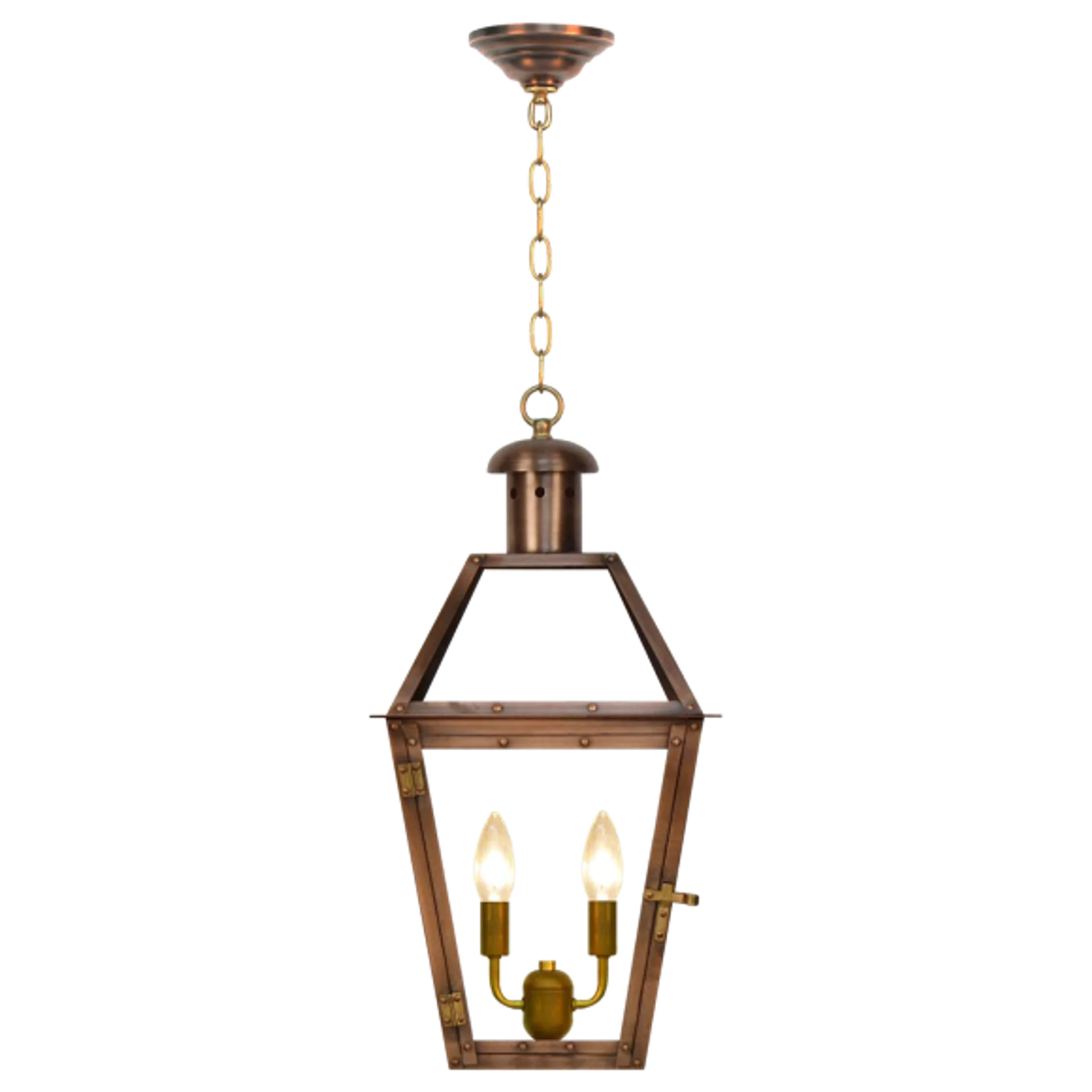 Купить Уличный подвесной светильник Georgetown 20" Chain Mount Ceiling Lantern в интернет-магазине roooms.ru