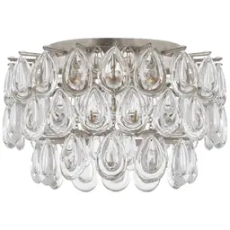 Burnished Silver Leaf Crystal