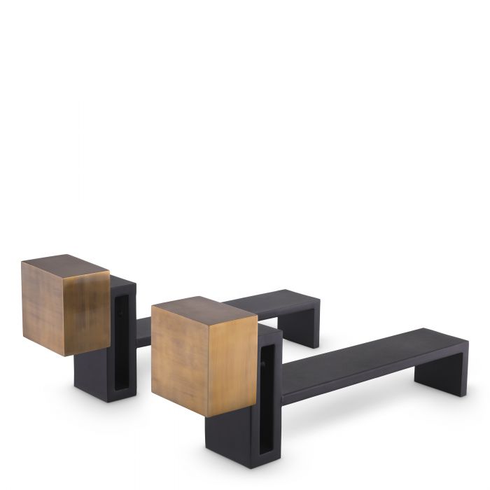 Купить Набор для камина Andiron Chitry set of 2 в интернет-магазине roooms.ru