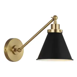 Midnight Black and Burnished Brass