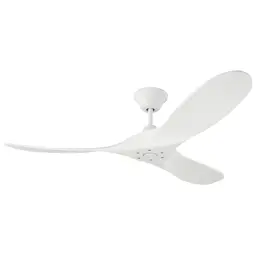 Matte White Housing With Matte White Blades