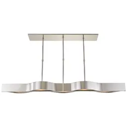Polished Nickel Frosted Glass