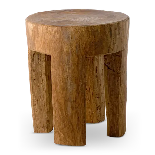 Купить Приставной столик/Табурет Round Four Square Legs Stool в интернет-магазине roooms.ru