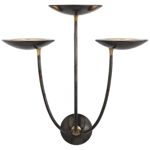 Купить Бра Keira Large Triple Sconce в интернет-магазине roooms.ru