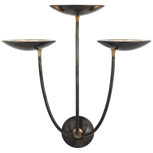 Купить Бра Keira Large Triple Sconce в интернет-магазине roooms.ru