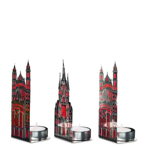Купить Набор подсвечников Waxinelight Churches Red Light Set 3 в интернет-магазине roooms.ru