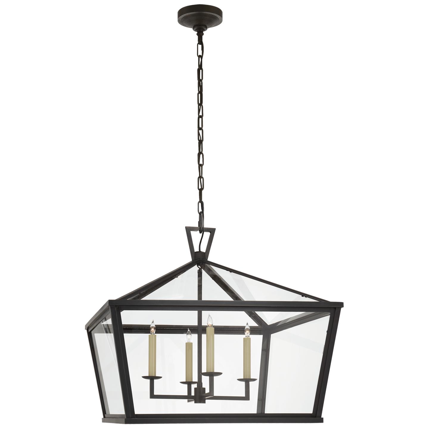 Купить Уличный подвесной светильник Darlana Medium Wide Hanging Lantern в интернет-магазине roooms.ru