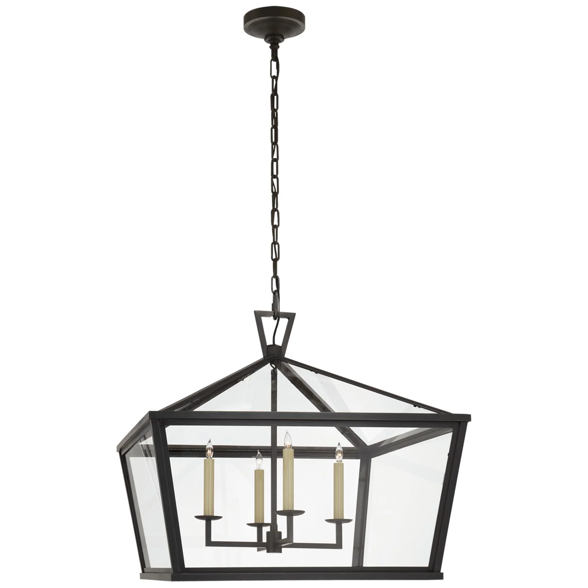 Купить Уличный подвесной светильник Darlana Medium Wide Hanging Lantern в интернет-магазине roooms.ru