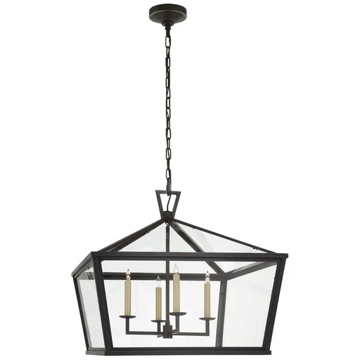 Купить Уличный подвесной светильник Darlana Medium Wide Hanging Lantern в интернет-магазине roooms.ru