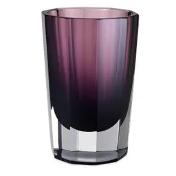 hand cut glass | purple colour L