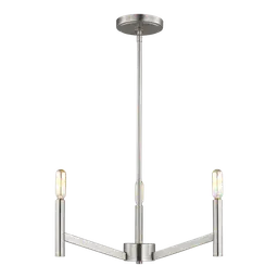Brushed Nickel LED Bulb(s) Included