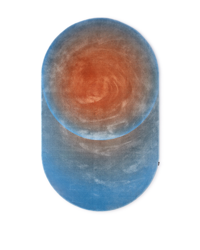 light blue Backing made of recycled plasticsCarpet 100% recyclable