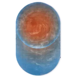 light blue Backing made of recycled plasticsCarpet 100% recyclable