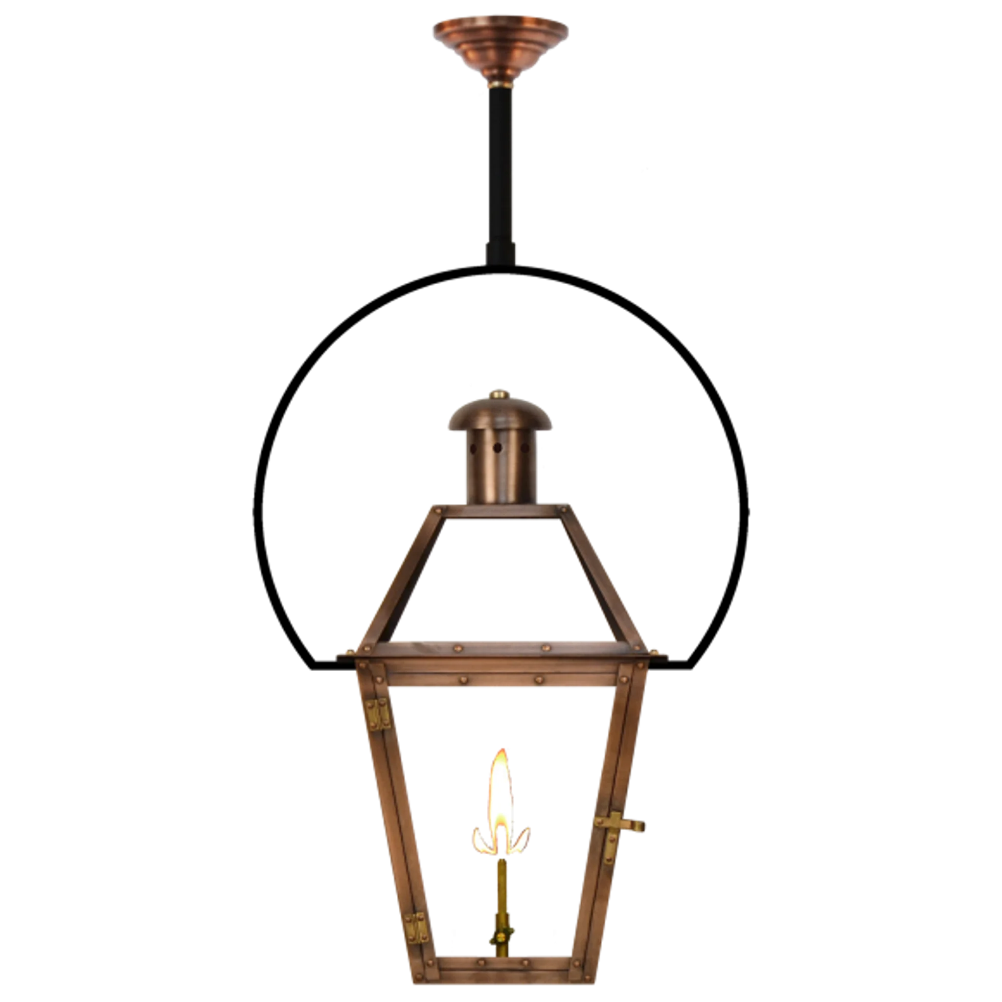 Купить Уличный подвесной светильник Georgetown 22" Yoke Ceiling Lantern в интернет-магазине roooms.ru