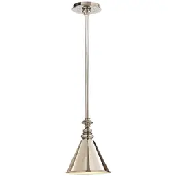 Polished Nickel Polished Nickel Slant Shade