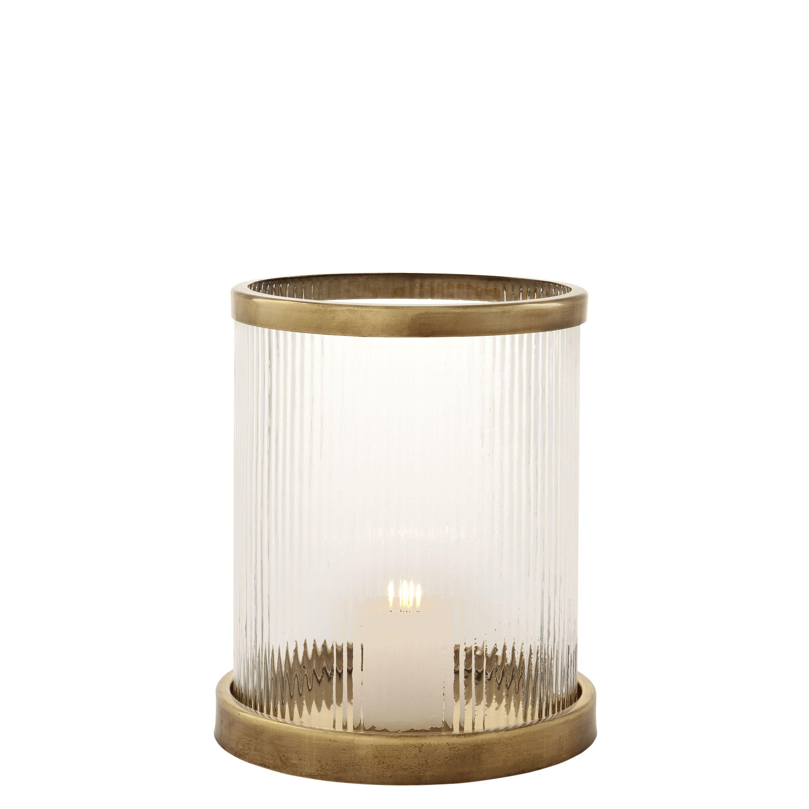 antique brass finish | hand blown glass S