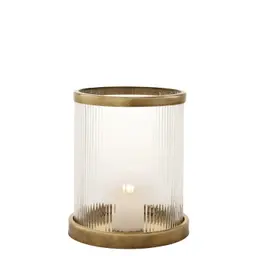 antique brass finish | hand blown glass S