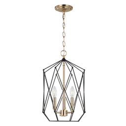 Satin Brass LED Bulb(s) Included