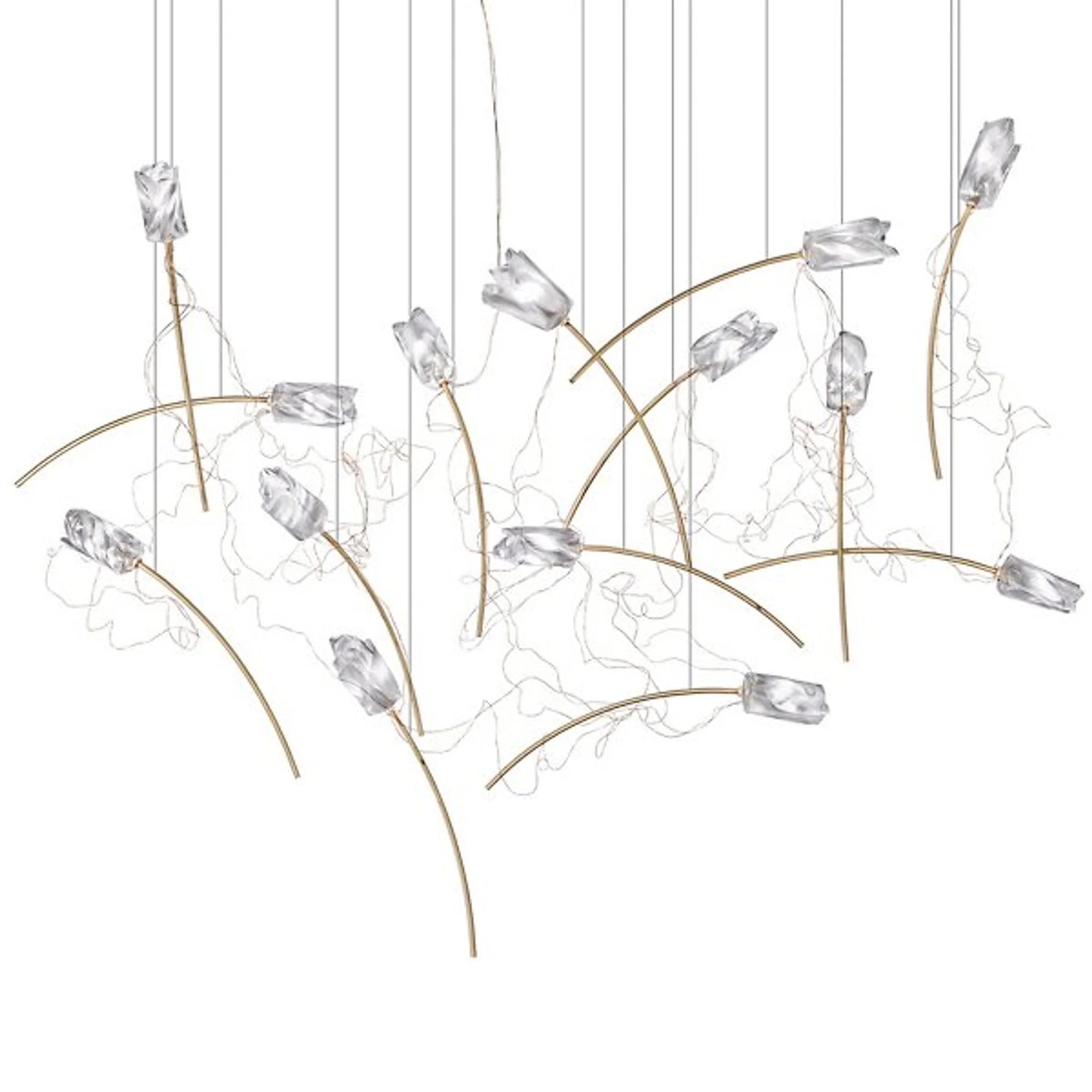 Купить Подвесной светильник Tulip Linear Suspension в интернет-магазине roooms.ru
