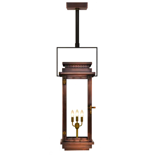 Купить Уличный подвесной светильник Contempo 31" Yoke Ceiling Lantern в интернет-магазине roooms.ru