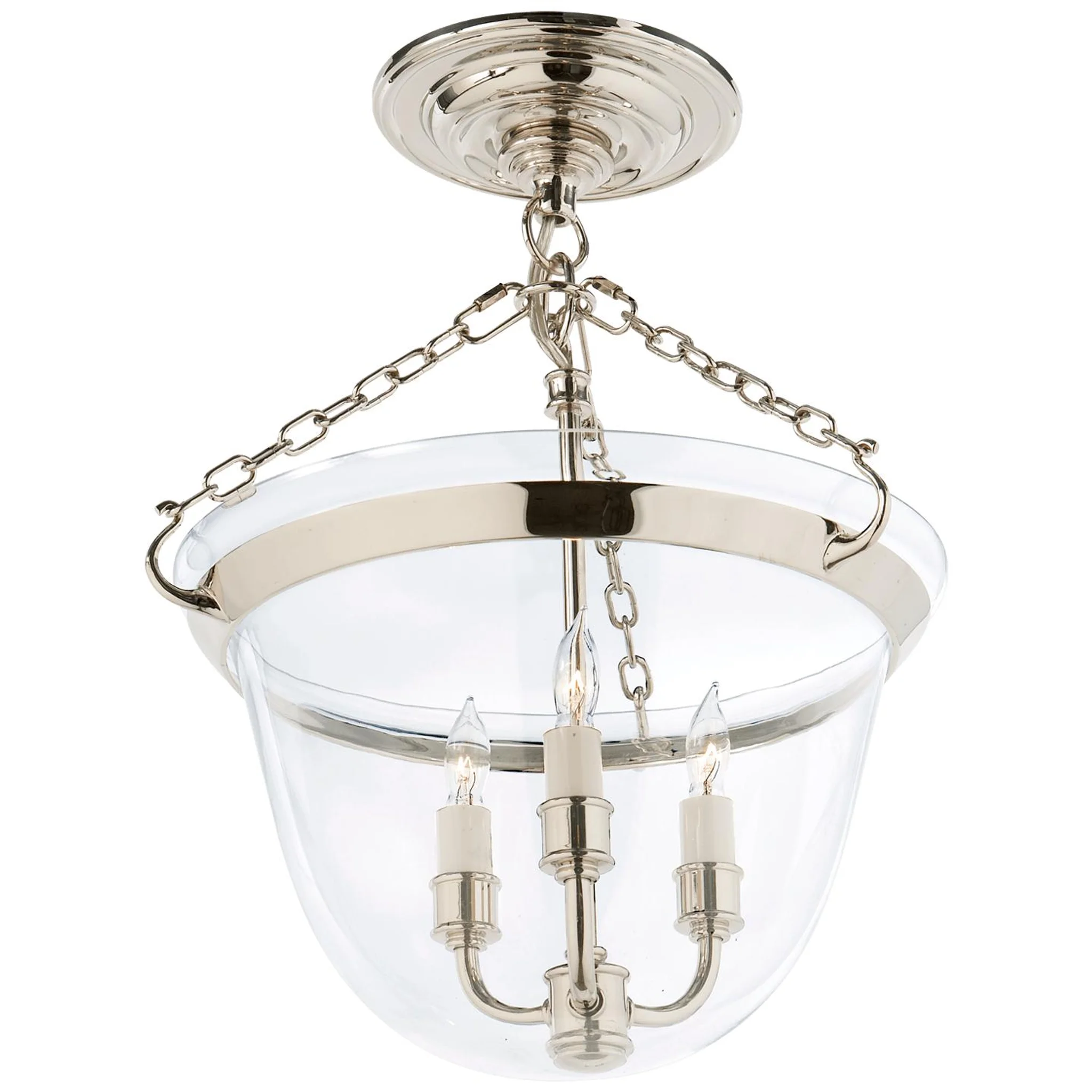 Купить Накладной светильник/Подвесной светильник Country Semi-Flush Bell Jar Lantern в интернет-магазине roooms.ru