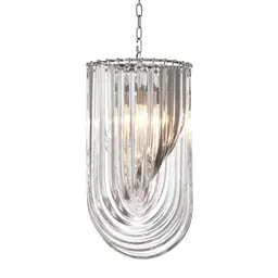 clear acrylic | nickel finish D: 35 cm