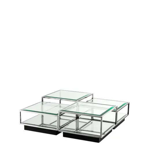 Купить Журнальный столик Coffee Table Tortona set of 4 в интернет-магазине roooms.ru