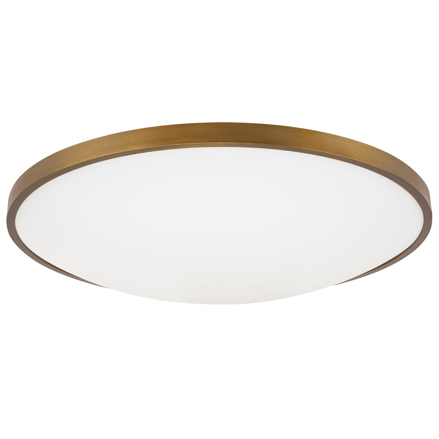 Aged Brass 18" Medium LED 90 CRI 3000K 120V