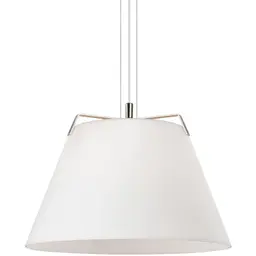 Polished Nickel/White White G40 LED 80 CRI 3000K 120V