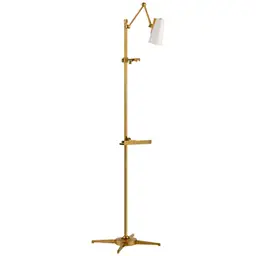 Hand-Rubbed Antique Brass Antique White