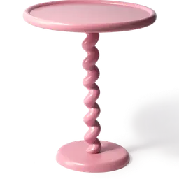 Light pink Powder coated cast aluminium