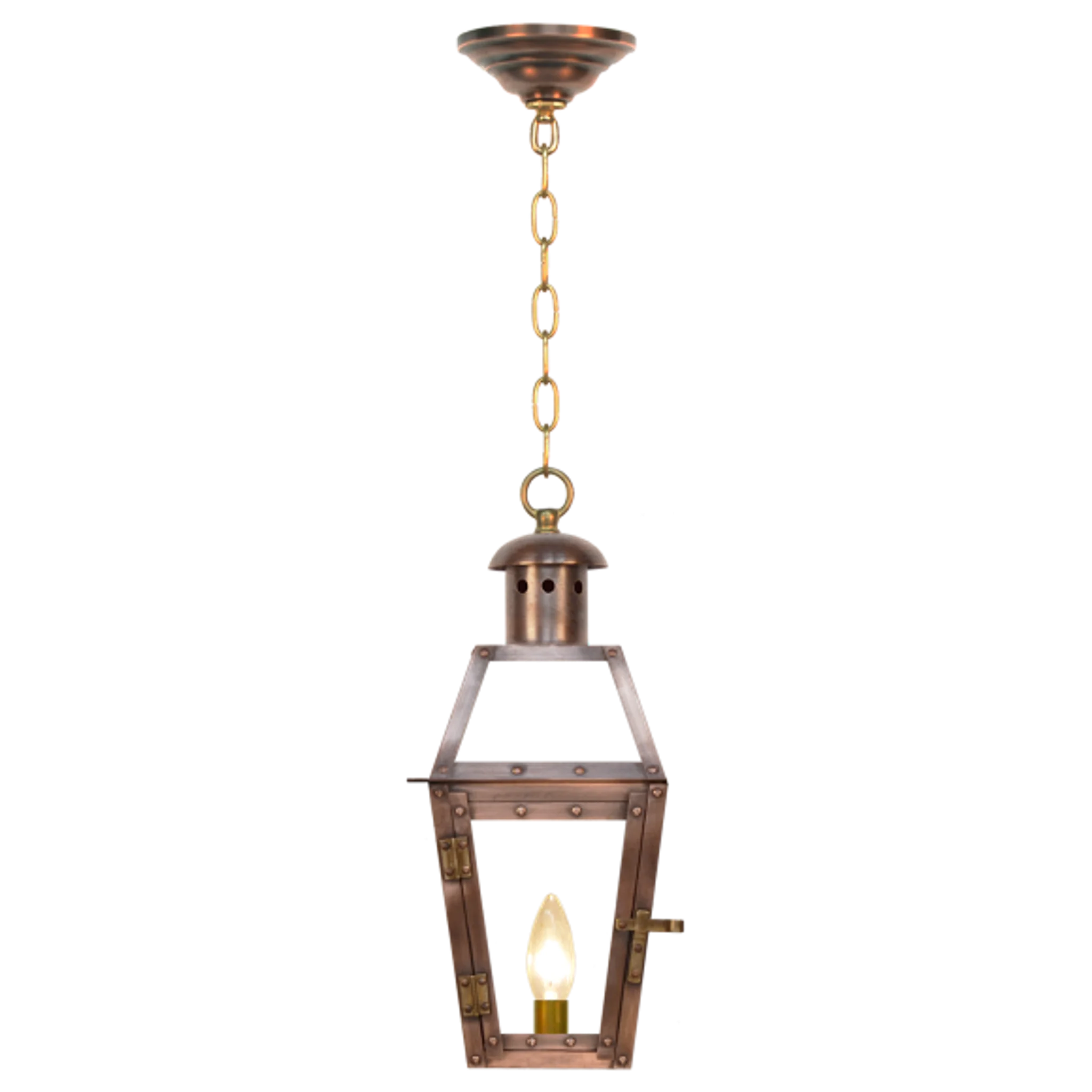 Купить Уличный подвесной светильник Georgetown 15" Chain Mount Ceiling Lantern в интернет-магазине roooms.ru