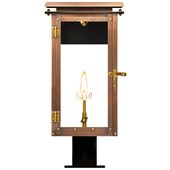 Antique Copper Propane Gas