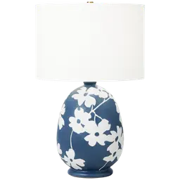 Semi Matte Navy Blue LED Bulb(s) Included